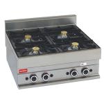 Fornuis 4-pits Modulair 70cm – gas