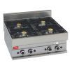 Fornuis 4-pits Modulair 70cm - gas