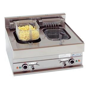 Friteuse 2x10L Modulair 70cm - 400V