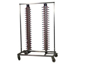 Bordenrek / Jackstack verrijdbaar 168 borden