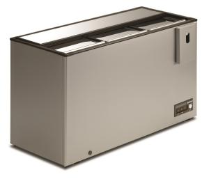 Flessenkoeler met schuifdeksels 380L