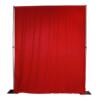 Pipe & drape rood per 3m