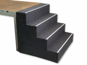 Podiumtrap 60cm hoog  t.b.v. podium 60cm / 80cm