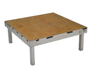 Podiumdeel 1x1m 60cm hoog