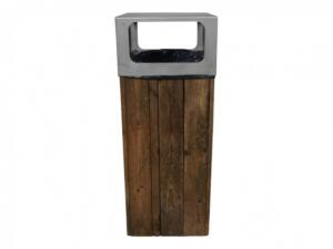 Afvalbak steigerhout