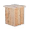 Zuil steigerhout - S