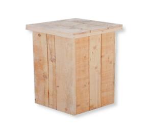 Zuil steigerhout - S