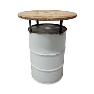 Statafel Olievat wit