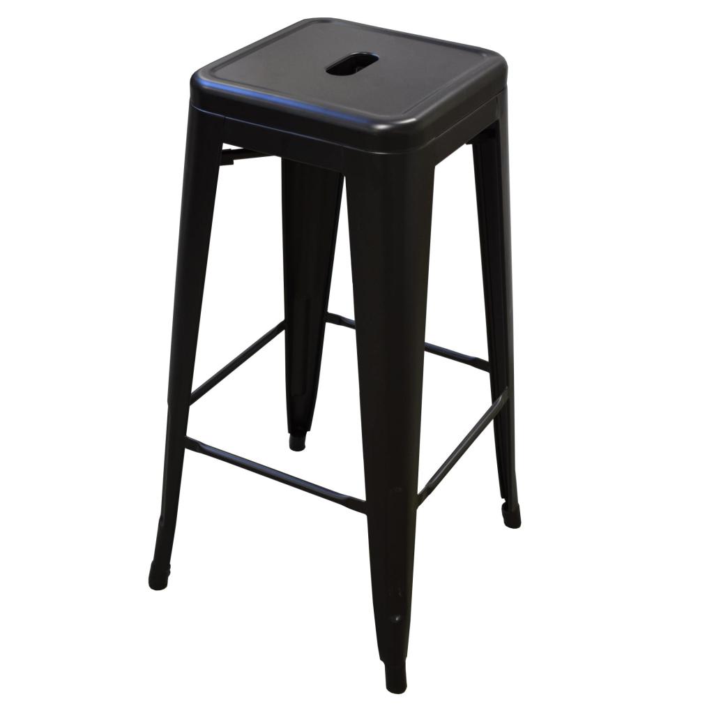 Barkruk Hamburg zwart