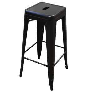 Barkruk Hamburg zwart