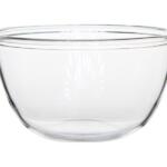 Schaal glas 18cm