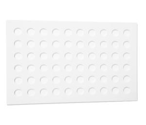 Plateau GN 60-gaats wit tbv buikbak