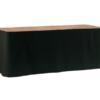 Buffetrok zwart 450x88cm