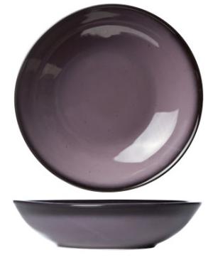 Bord Natuur diep - Paars -  Ø 22cm