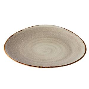 Bord Jersey - grijs - Ø 27cm