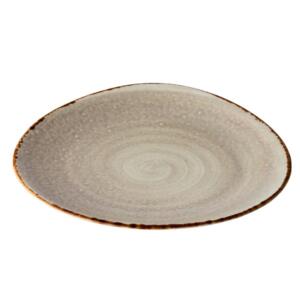 Bord Jersey - grijs - Ø 27cm