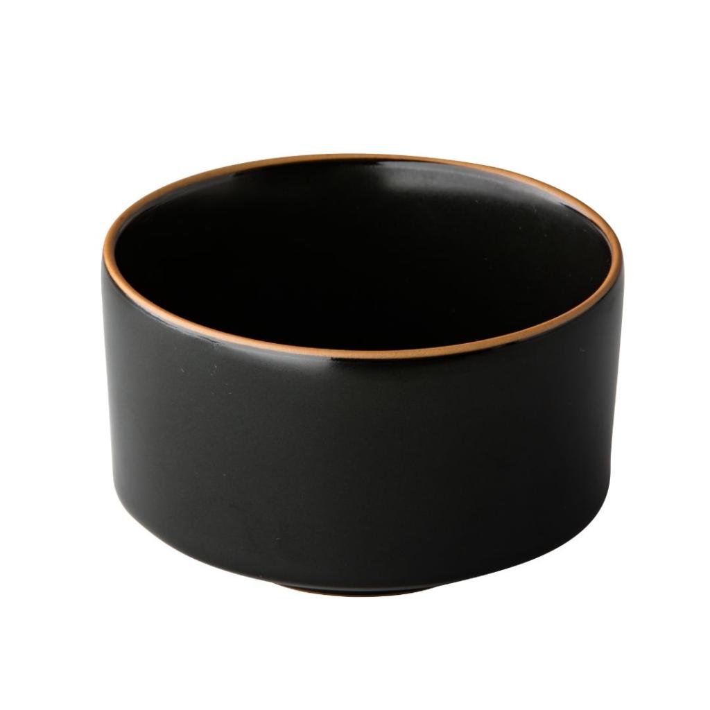 Kom Japan – zwart – Ø 11 cm