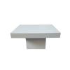 Salontafel Milano wit - 80x80cm