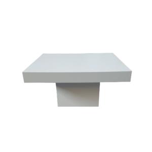 Salontafel Milano wit - 80x80cm