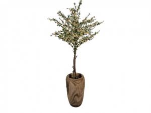 Bloesemboom in houten pot - kunst