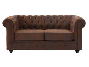 Chesterfield Tweezitsbank Malibu - Bruin
