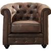 Chesterfield Fauteuil Malibu - Bruin