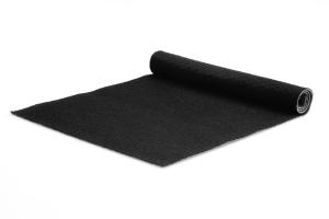 Zwarte loper 2m breed |  5m lang