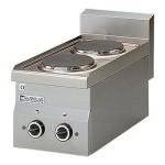 Modulair 40cm kookplaat 2-pits 400V