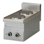 Fornuis 2-pits Modulair 40cm – 400V