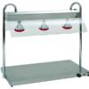 Warmhoudbrug met plaat 3/1GN