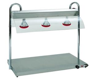 Warmhoudbrug met plaat 3/1GN