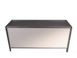 Werkbar / schenkbuffet RVS - 1,6m