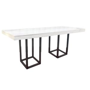 Dinertafel Industrial White 240x90cm