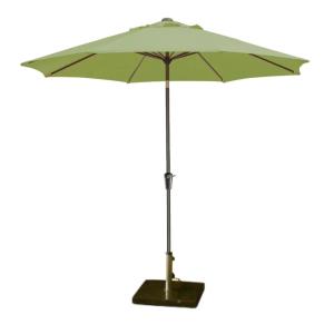 Parasol  incl. voet Ø 250cm - Olijfgroen