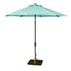 Parasol  incl. voet Ø 250cm - Turquoise