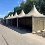 Pagodetent “Zand” 5 x 5 meter