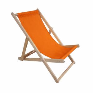 Strandstoel oranje