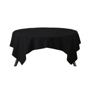 Tafelkleed zwart 240x240cm