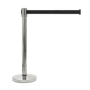 Afzetpaaltje treklint chroom