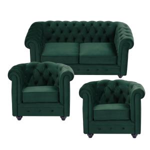 Chesterfield zithoek Malibu groen