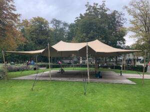 Stretchtent 10,5m x 10,5m